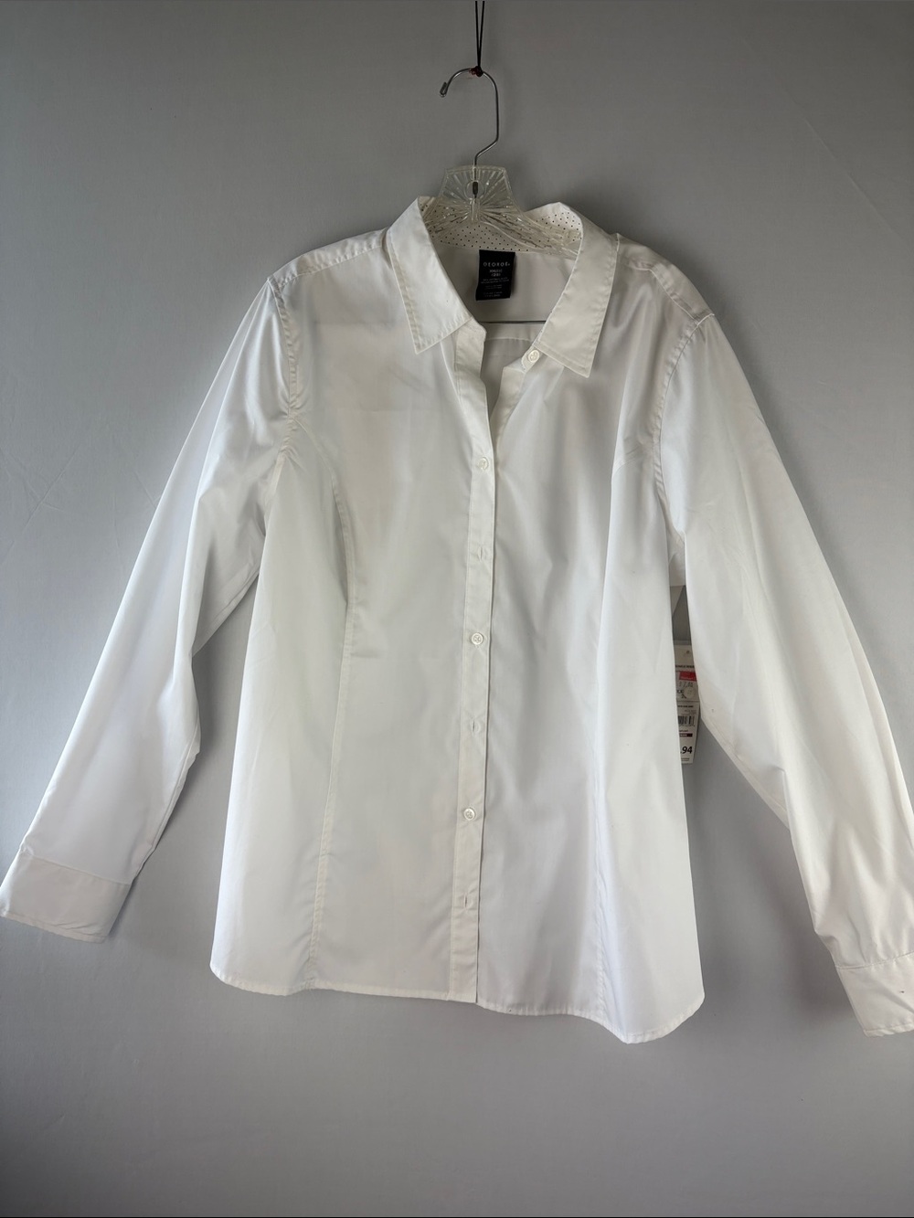 George White Women's Button-Front Collared Blouse size 2X/20